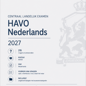 Oefentoets Landelijk Centraal Eindexamen HAVO Nederland 2027