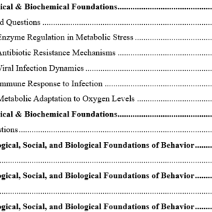 MCAT Practice Exam Medical College Admission Test 2026 - Image 10