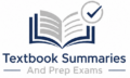 textbook summaries and prep exams